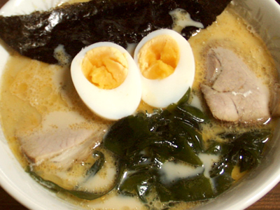 牛乳ラーメン