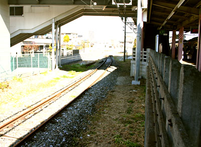 南大塚駅ホームから